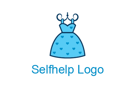 hanging baby frock icon