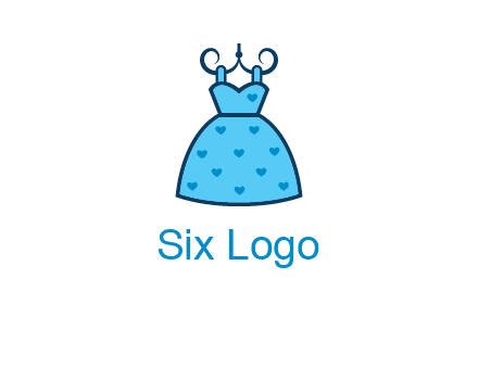 hanging baby frock icon