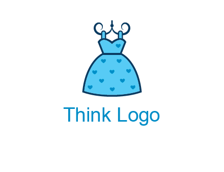 hanging baby frock icon