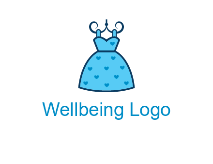 hanging baby frock icon