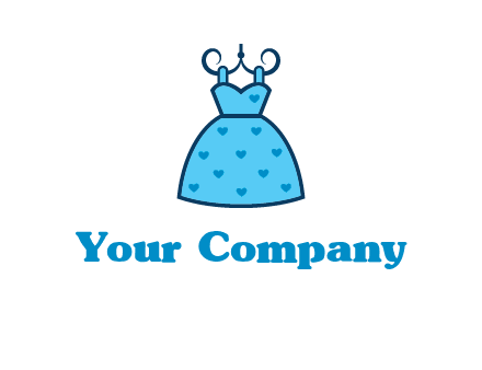 hanging baby frock icon
