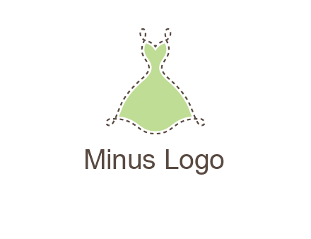 frock in a stitch outline logo