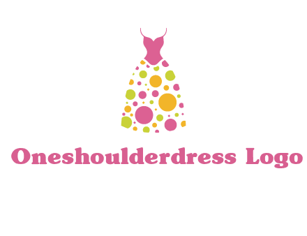 polka dots skirt vector