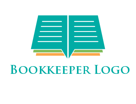 book and chat bubbles logo