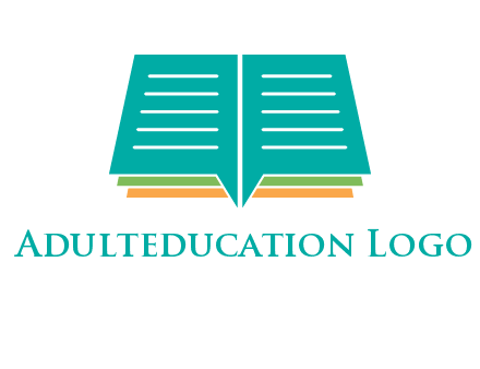 book and chat bubbles logo
