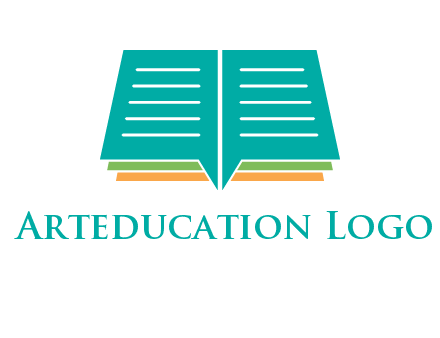 book and chat bubbles logo