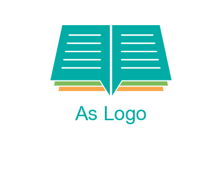 book and chat bubbles logo