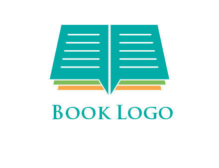 book and chat bubbles logo