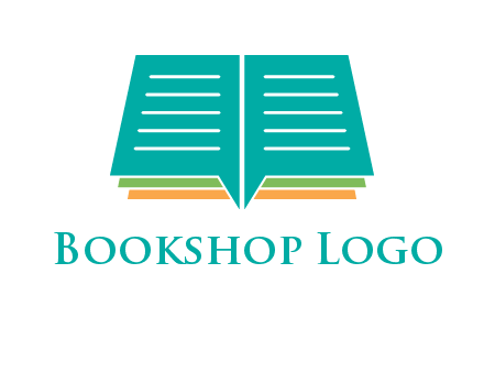 book and chat bubbles logo
