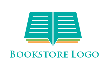 book and chat bubbles logo