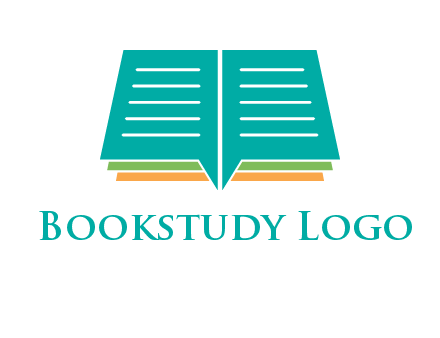 book and chat bubbles logo