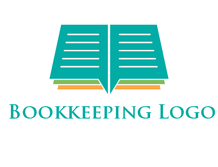 book and chat bubbles logo