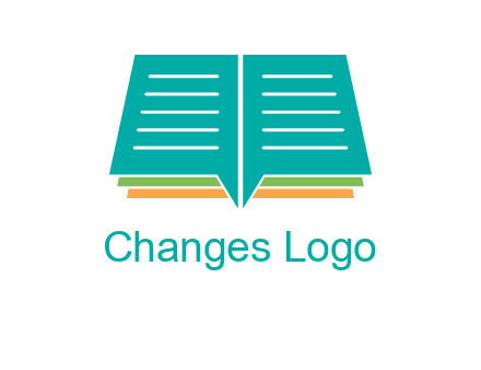 book and chat bubbles logo