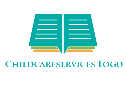 book and chat bubbles logo