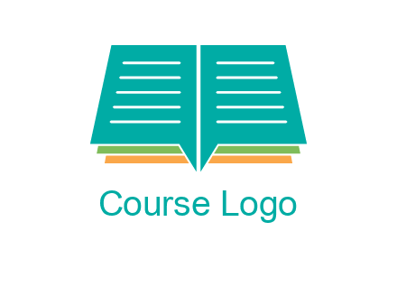 book and chat bubbles logo