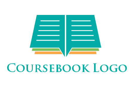 book and chat bubbles logo