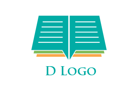 book and chat bubbles logo