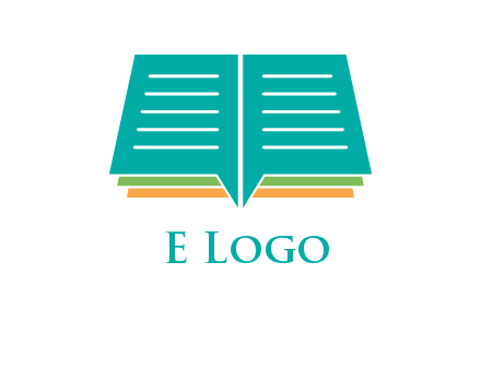book and chat bubbles logo