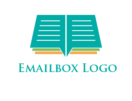 book and chat bubbles logo