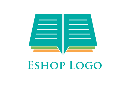 book and chat bubbles logo