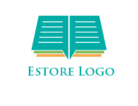 book and chat bubbles logo