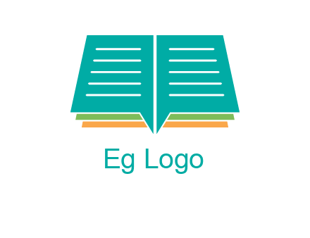 book and chat bubbles logo