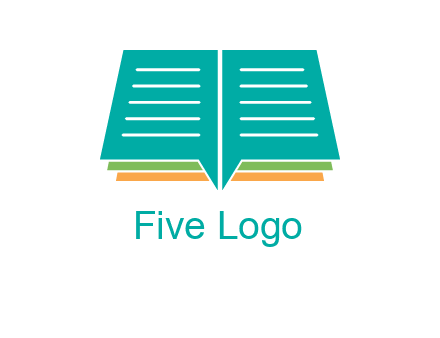 book and chat bubbles logo