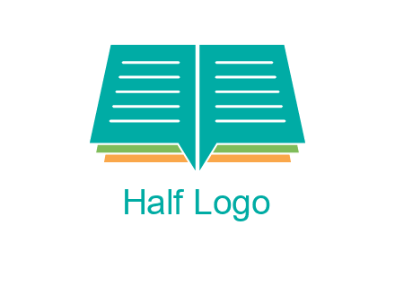 book and chat bubbles logo