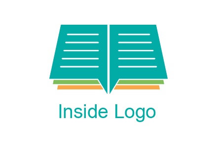 book and chat bubbles logo