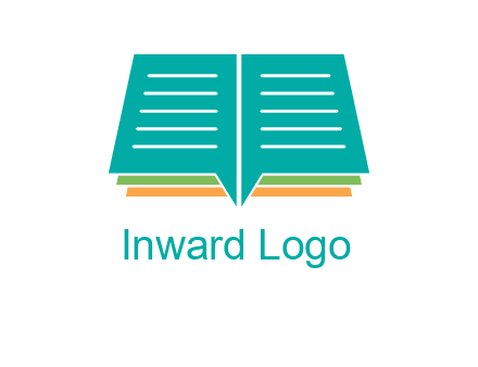 book and chat bubbles logo