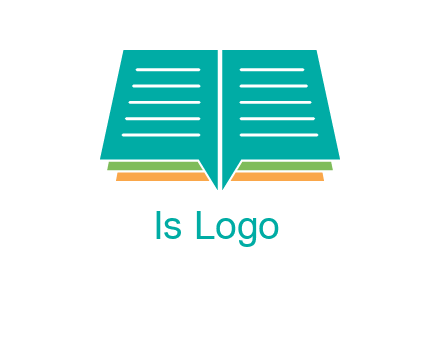 book and chat bubbles logo