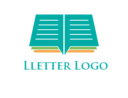 book and chat bubbles logo