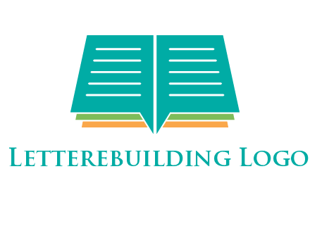 book and chat bubbles logo