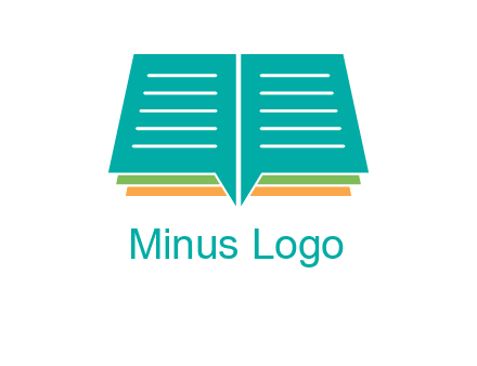 book and chat bubbles logo