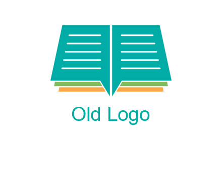 book and chat bubbles logo