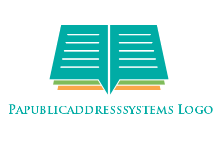 book and chat bubbles logo
