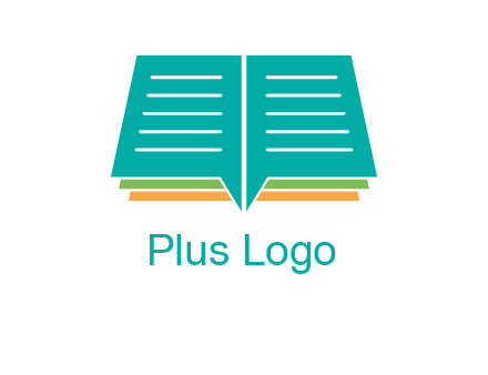 book and chat bubbles logo