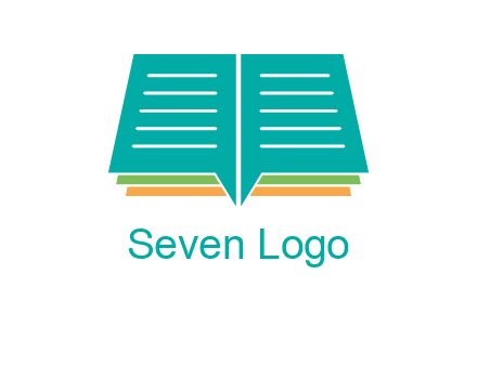 book and chat bubbles logo
