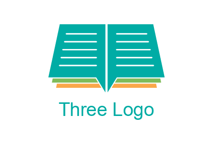 book and chat bubbles logo