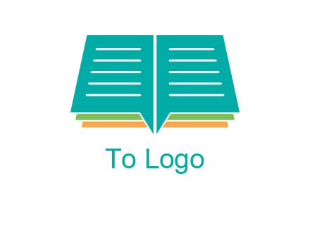 book and chat bubbles logo