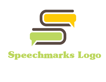 books with chat bubbles logo
