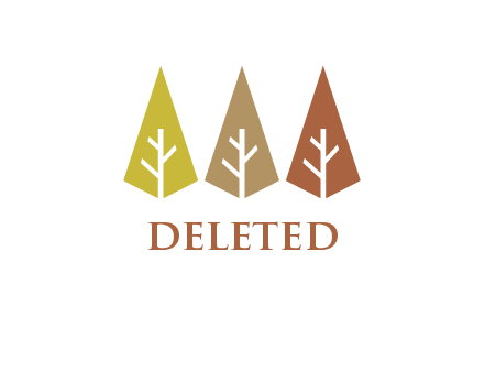 abstract shape trees logo