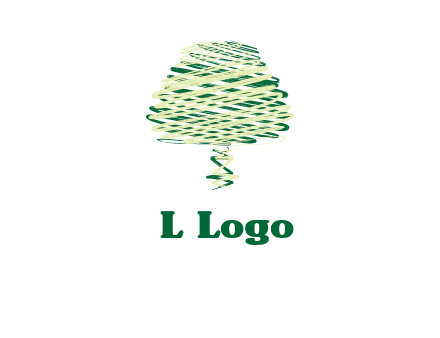 scribble tree logo
