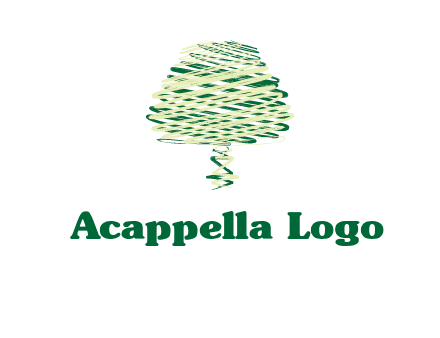 scribble tree logo
