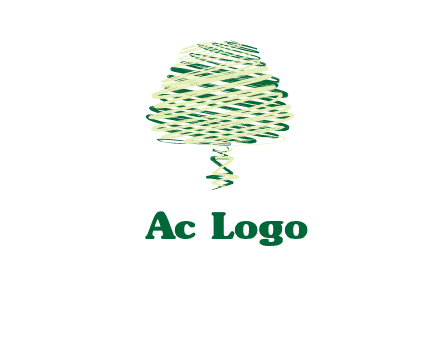 scribble tree logo