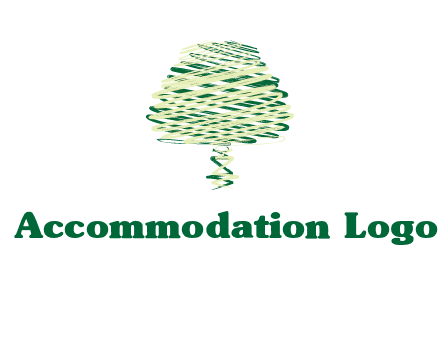 scribble tree logo