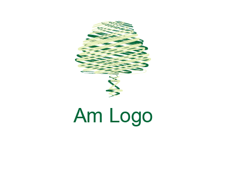 scribble tree logo