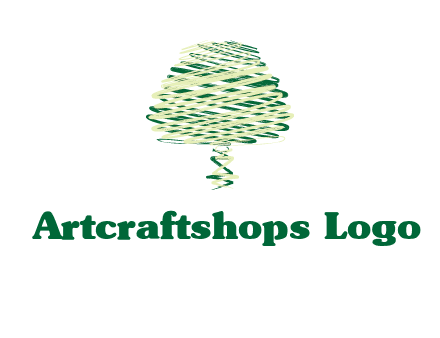 scribble tree logo
