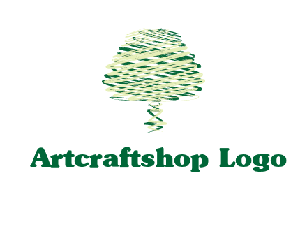 scribble tree logo