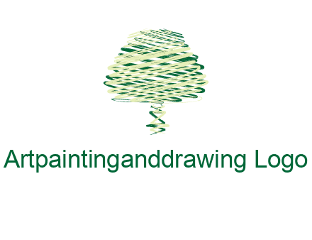 scribble tree logo